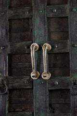 Exquisite Brass Door Handle — Rūpāṅka