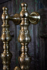 Exquisite Brass Door Handle — Sūryāṅka