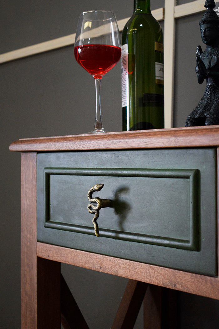 Pull Knob Snake - Pashu Collection Antique hardware