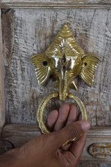 Brass Door Knocker — Ganesha