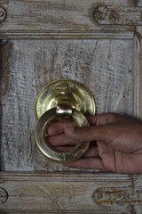 Brass Door Knocker — Marigold