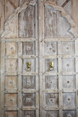 Brass Door Knocker — More ( Peacock )