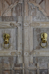 Brass Door Knocker — More ( Peacock )