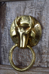 Brass Door Knocker — Nandi