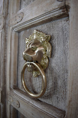 Brass Door Knocker — Sher ( Lion )