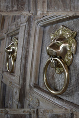 Brass Door Knocker — Sher ( Lion )