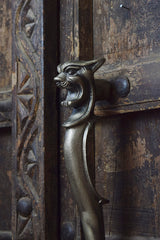 Cast Iron Door Handle — Majesty ( Lion ) 16.5 inch