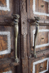 Iron Door Handle — Majesty ( Lion ) 16.5 inch