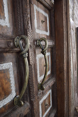 Iron Door Handle — knotted ( 15 inch )