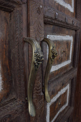 Iron Door Handle — Lion 12 inch