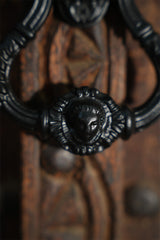 Iron Door Knocker — Neptune