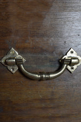 sandook handle in brass Trunk handle