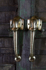 Exquisite Brass Door Handle — Haathi