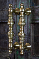 Exquisite Brass Door Handle — Sūryāṅka