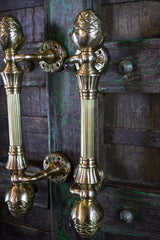 Exquisite Brass Door Handle — Vāstuṅka