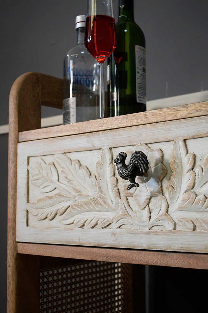 Pull Knob Hen - Pashu Collection Antique hardware