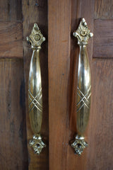 Brass Cabinet Handle - Sovereign Cross Pull
