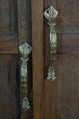 Brass Cabinet Handle - Versailles Pull