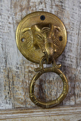Brass Door Knocker — Gajmukh