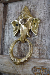 Brass Door Knocker — Ganesha