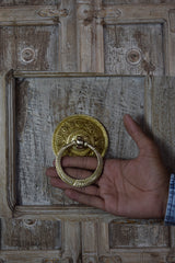 Brass Door Knocker — Mandala