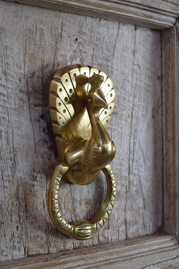 door knocker Peacock more