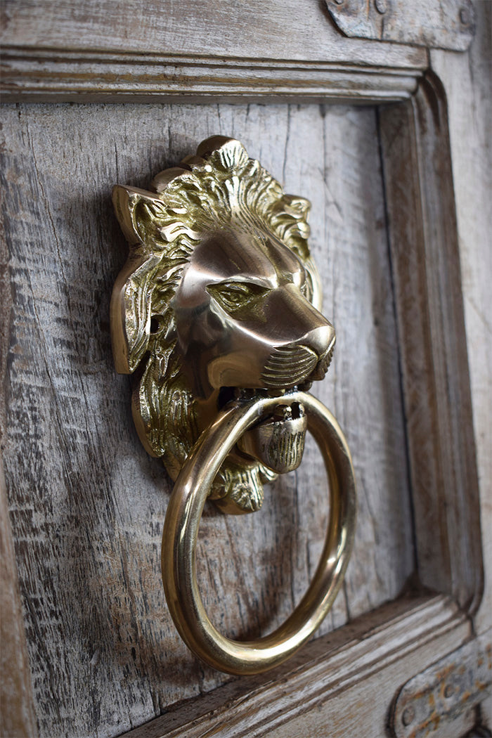 lion head door knocker for door