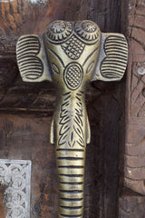 Iron Door Handle —  Ganesha ( 14 Inch )
