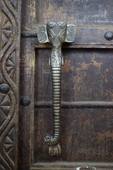 Iron Door Handle —  Ganesha ( 14 Inch )