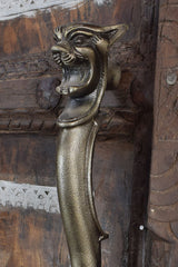 Iron Door Handle — Majesty ( Lion ) 16.5 inch
