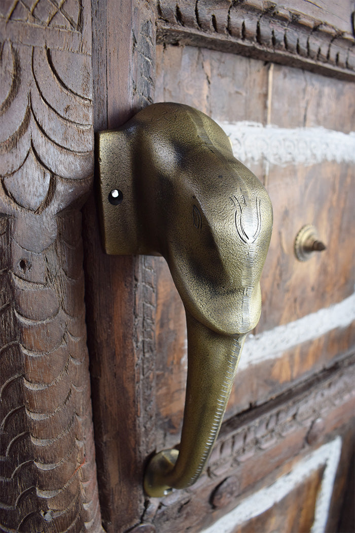 Iron Door Handle — Haathi 11 inch