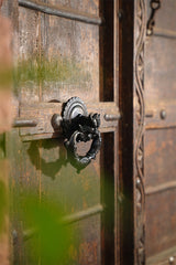 Iron  Door Knocker — Swasti
