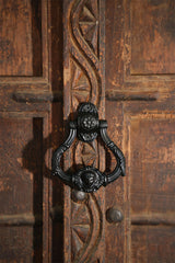 Iron  Door Knocker — Neptune
